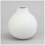 Ваза коллекция жемчужина 12*12*13,2см цвет белый