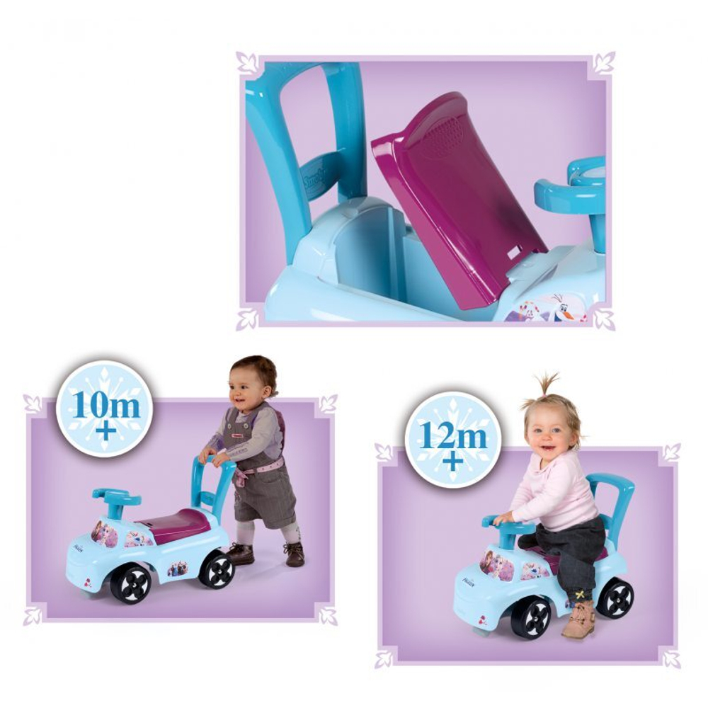 Машина -каталка Smoby в тематике Холодное сердце