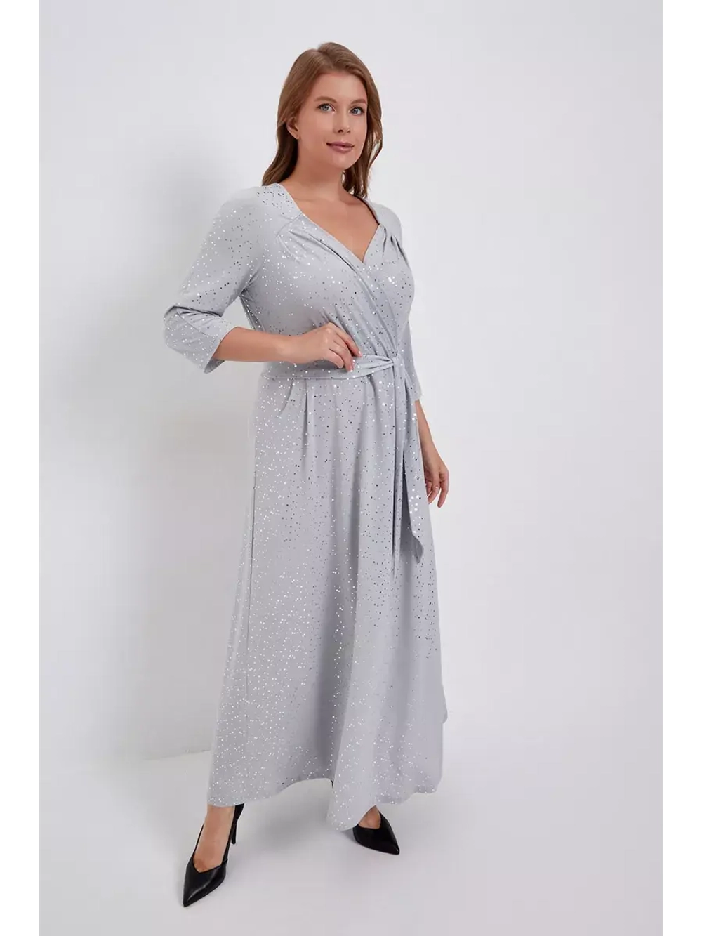 Платье нарядное с пайетками