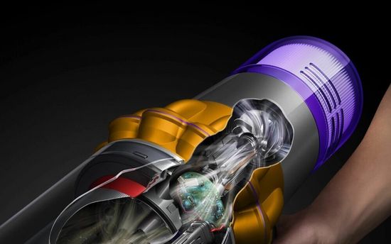 Пылесос Dyson V15 Detect Plus (Серебряно-синий)