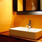 Смеситель для раковины с каскадным открытым изливом KUATRO NK 4931