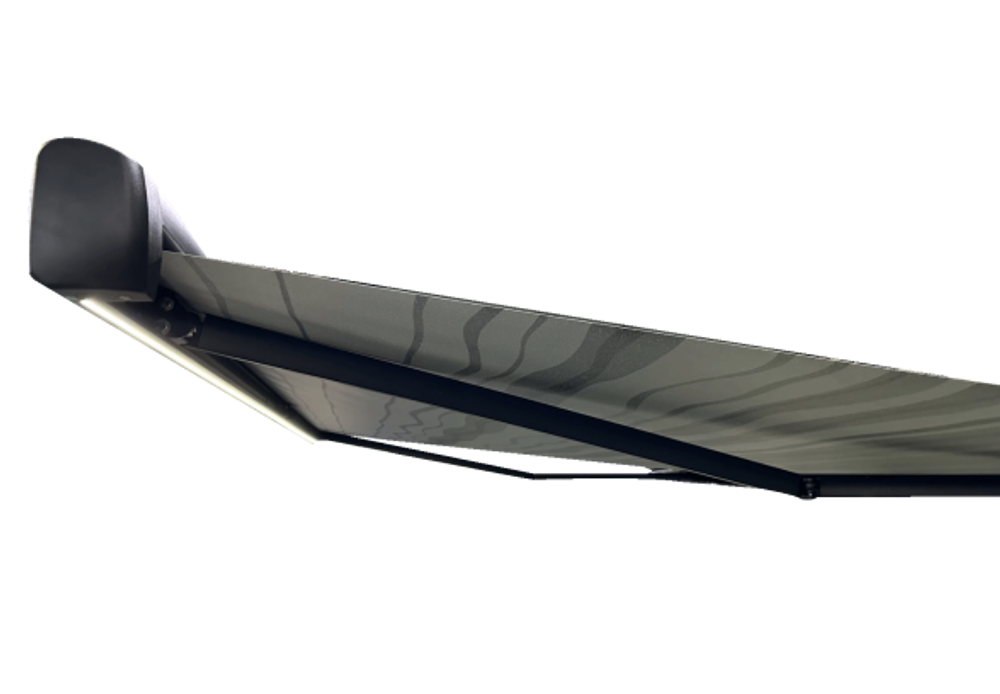 Маркиза безопорная 5 м MobileComfort EAGLE ME500BD, настенная, электрическая, чёрная