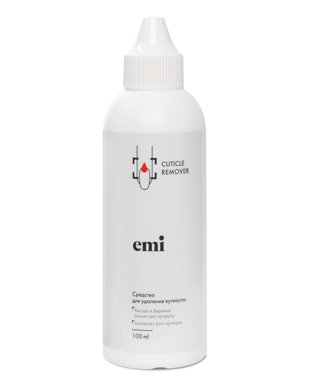 E.MiLac Cuticle Remover – средство для удаления кутикулы, 100 мл.