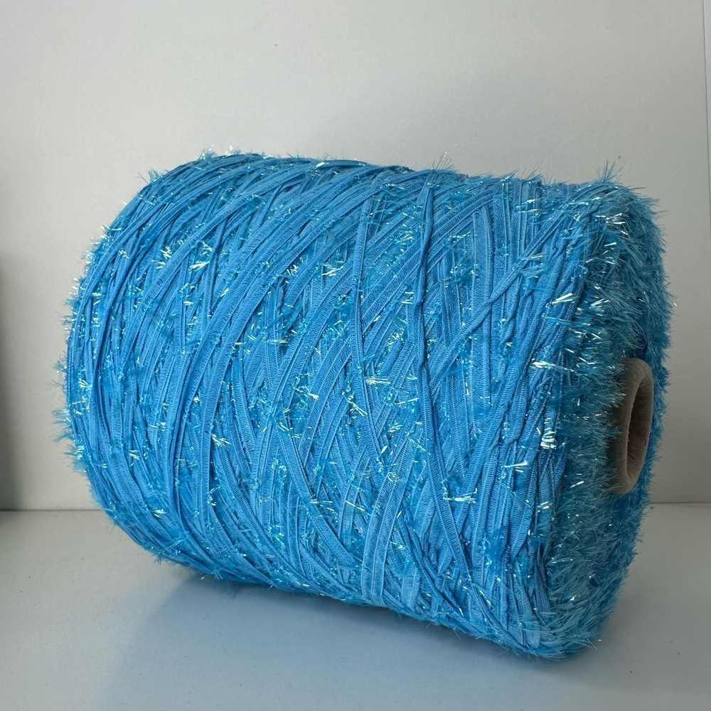 BRINA - Lineapiu'; 51% хлопок, 49% п/а; 160м/100гр; col. 633, цвет: sky blue небесно-голубой; S709