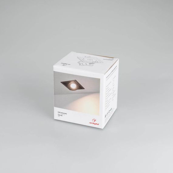 Встраиваемый светодиодный светильник Arlight CL-Simple-S80x80-9W Day4000 028148