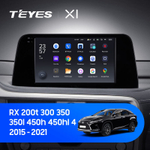 Teyes X1 9" для Lexus RX 200t RX 300 RX 350 2019+