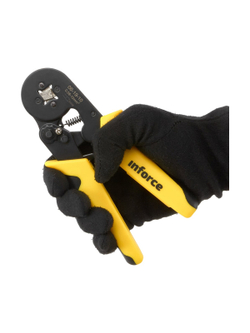 Квадратные пресс клещи Inforce 0.08-10 мм2 06-19-10