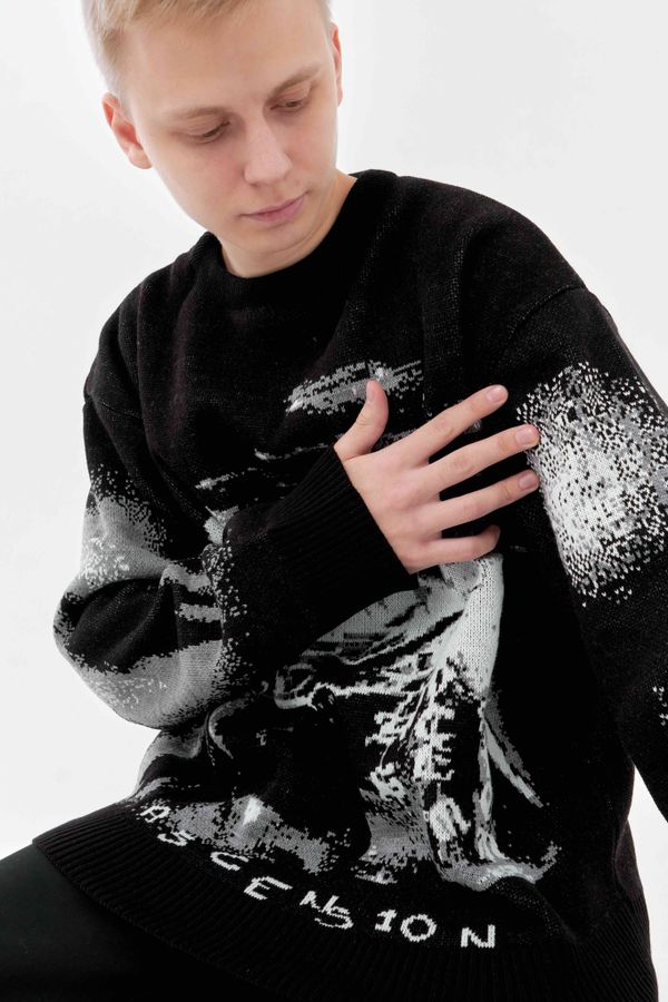 Свитер Rising angel черный - фото 18