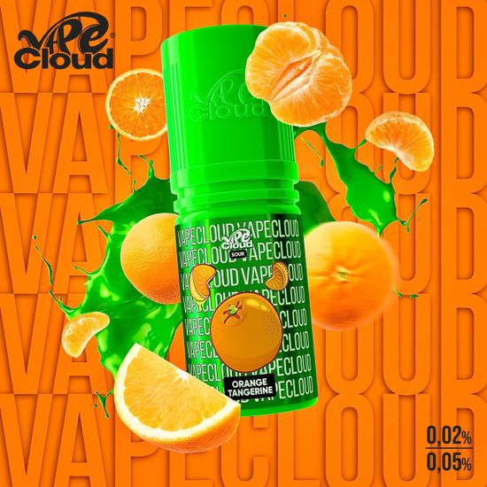 VAPE CLOUD Orange Tangerine Sour - Кислые апельсин, мандарин 0.02 %