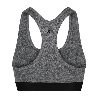 ТОП теннисный Reebok Womens Sports Crop Top SIMONE - grey marl