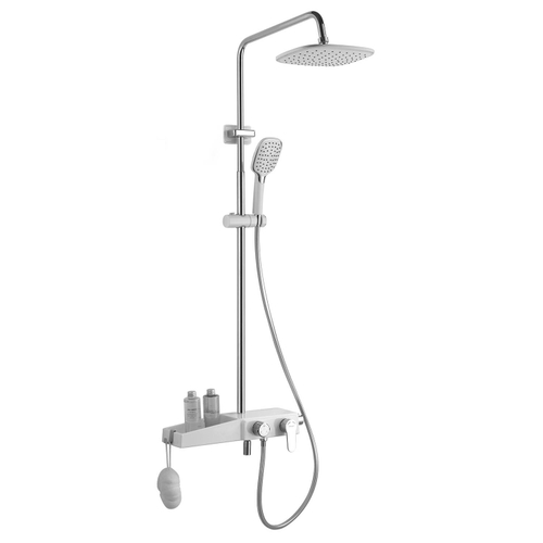Душевая система AZ-801 хром/белый  85516