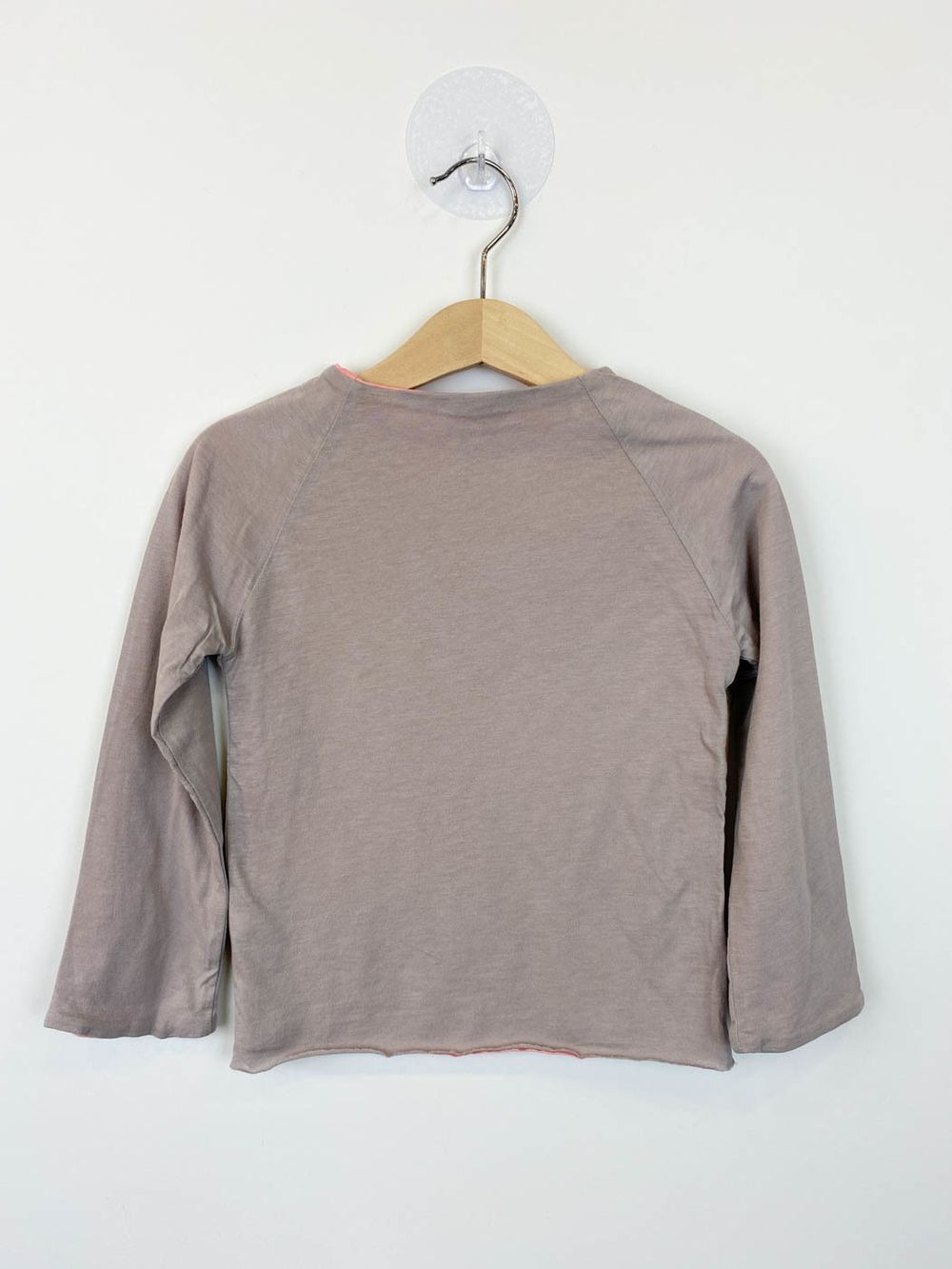 Лонгслив коричневый, 92