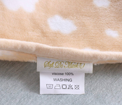 Плед 100x150 Sofi De MarkO Роджер бежевый