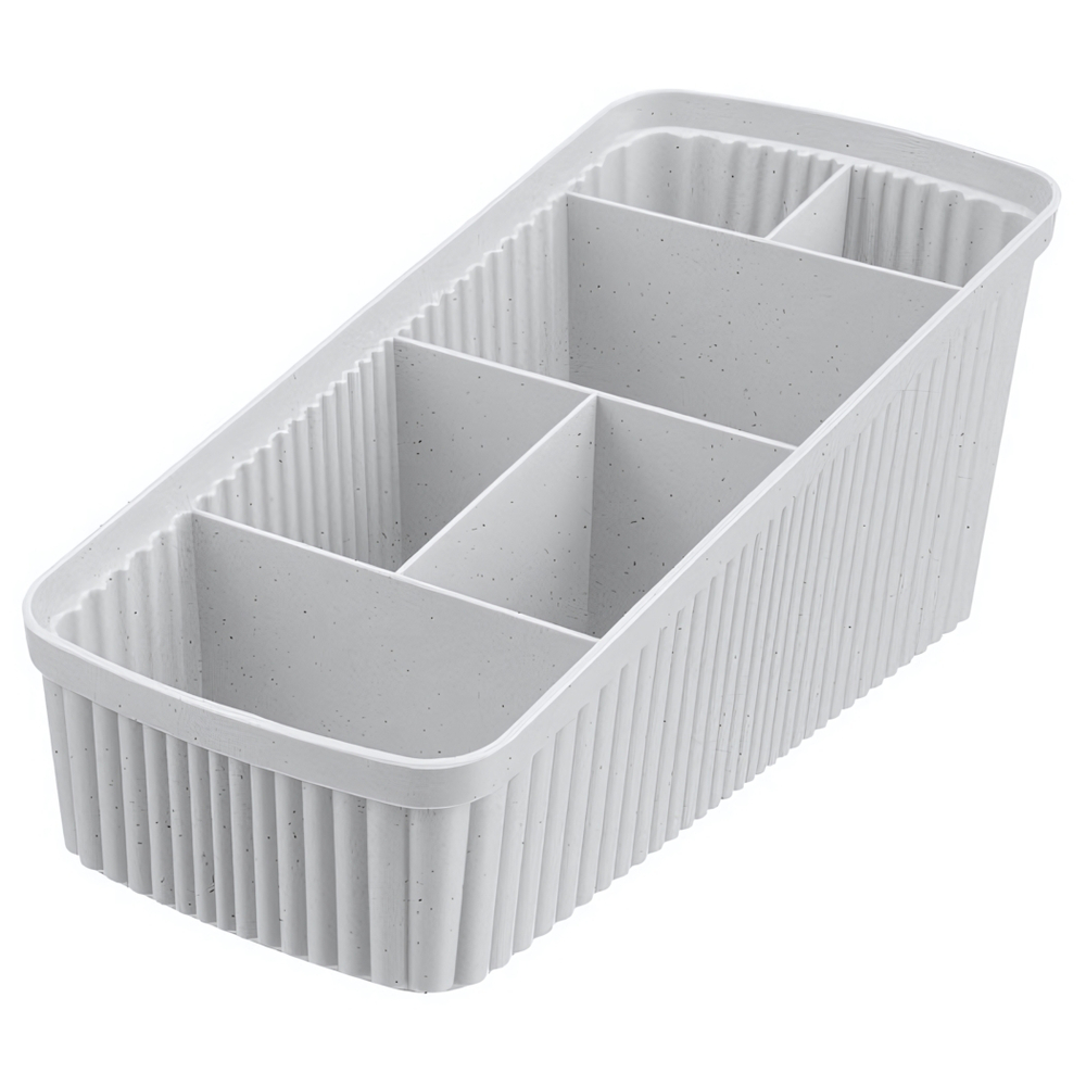 Органайзер универсальный velvet 240х117х106 мм (светло-серый флэк)