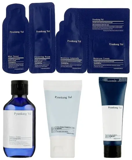 Pyunkang Yul Набор миниатюр для увлажнения и питания - Skin set