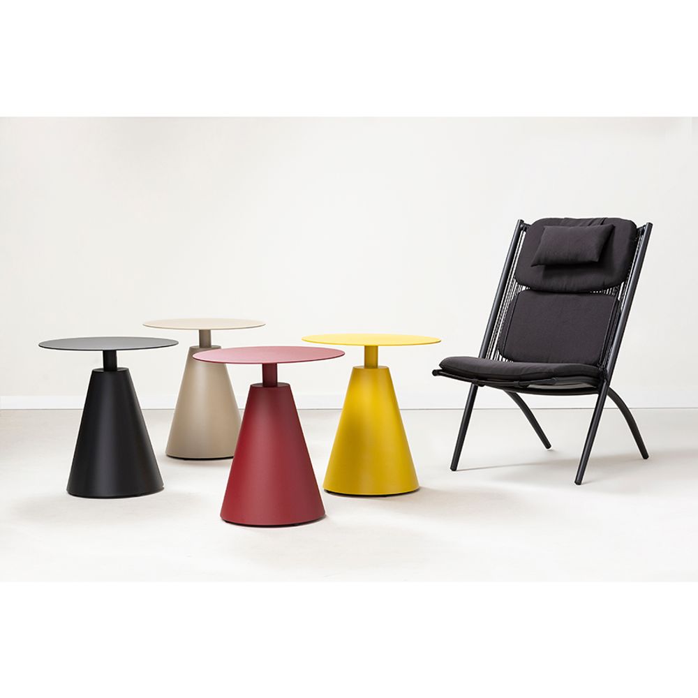 Столик кофейный Marius, Ø50 см, красный