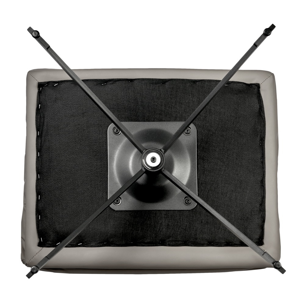 Оттоманка HUG светло-серый, экокожа