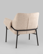 Кресло лаунж Бесс альпака бежевый