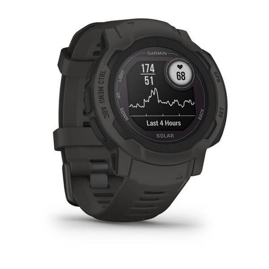 Умные часы Garmin Instinct 2 Solar черный