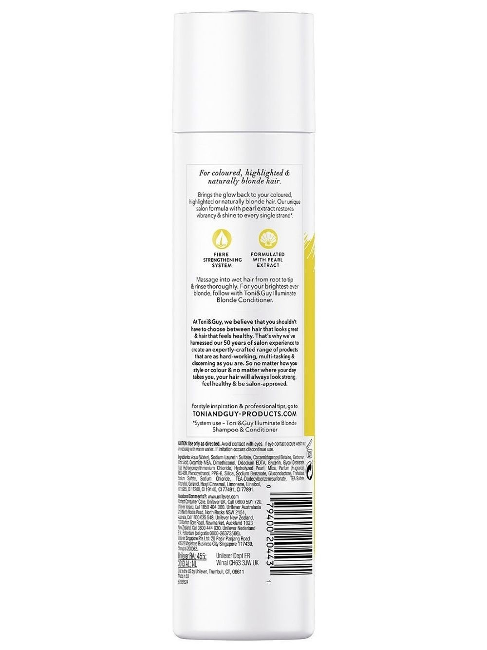 Toni&Guy Шампунь СИЯНИЕ СВЕТЛЫХ ВОЛОС Illuminate Blonde Shampoo 250мл –  купить за 1 052 ₽ | Shvabra24 - товары для дома и красоты