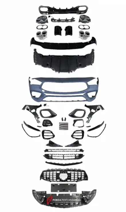 Обвес для Mercedes-Benz W118 CLA45 S AMG 2018+ АМГ Мерседес Бенц