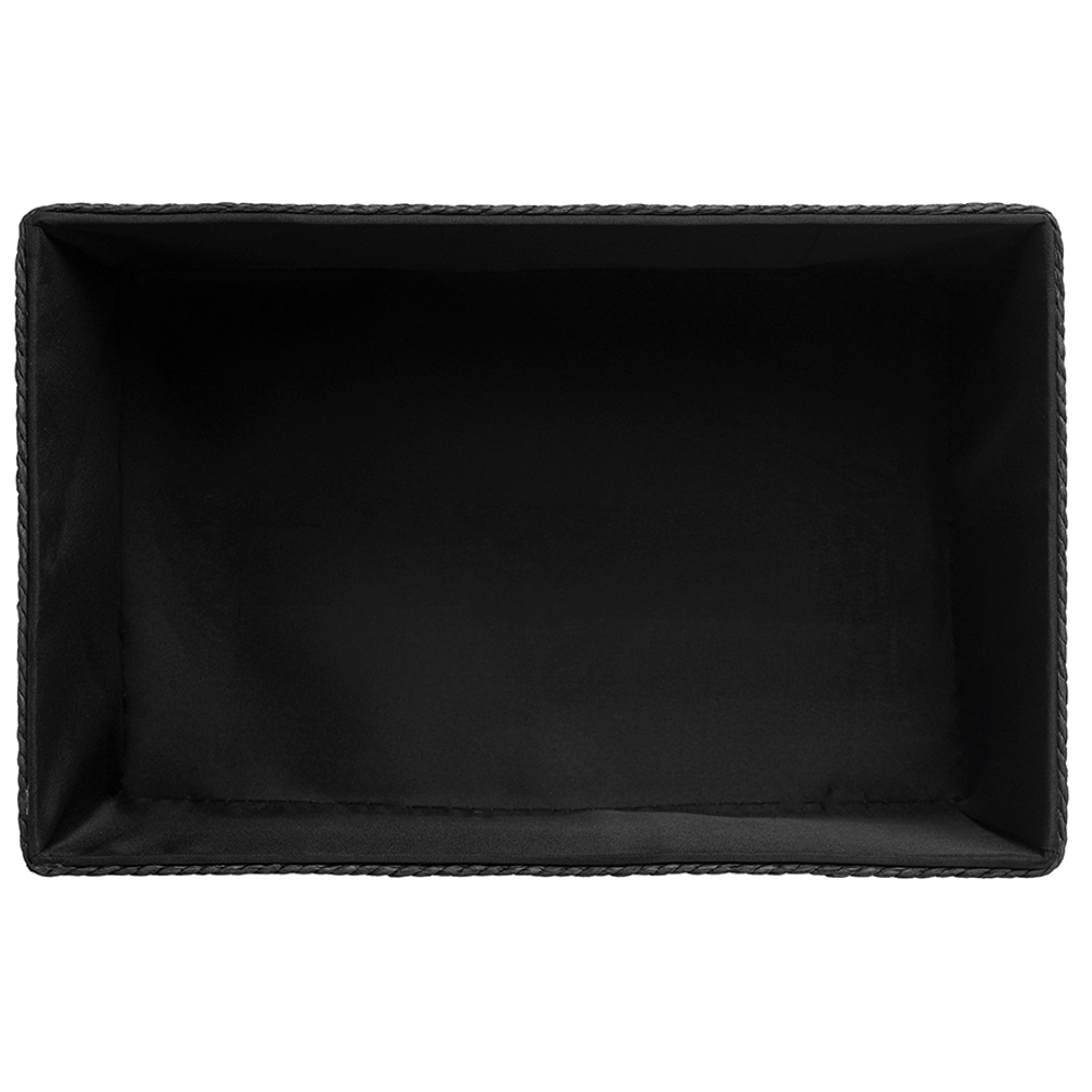 Корзина для хранения lian, 34х22х14 см, черная