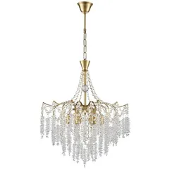 8243/6 CLASSI LN25 22 латунь, металл Люстра подвесная E14 6*40W 220V KRISTINA