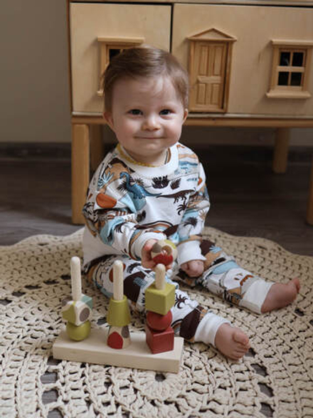 Комплект Mjölk Dinoworld