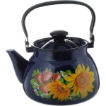 Чайник эм. 3,0л сферич., коричневый, подв.руч КМЗ