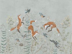 Бесшовная фреска ECO текстиль FOXY, 2,7 м (Ширина 4 м)