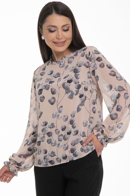Блуза Волшебный шифон (пудра) Diolche