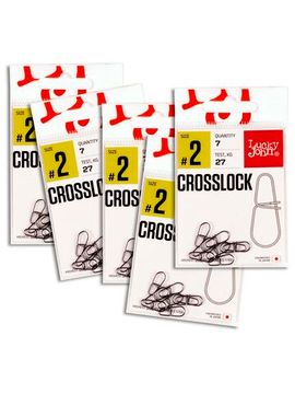 Застежки LJ Pro Series CROSSLOCK 002 5х7шт. набор