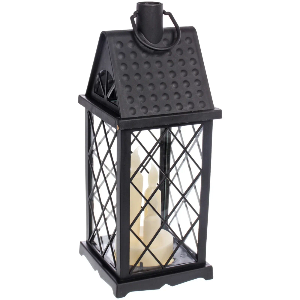 Сувенир с подсветкой «Веселый вечер» 13*13*33 (работает от 3*ААА), Черный