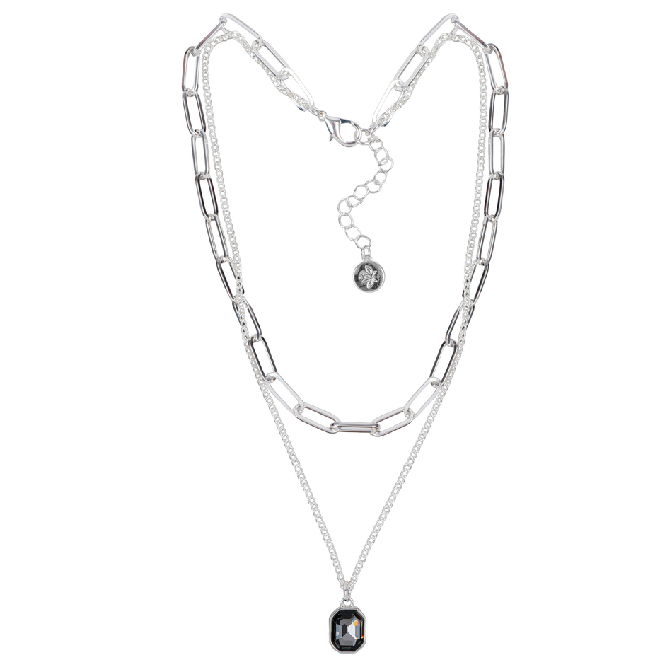 Колье Fiore Luna Silver Night LN6100 S