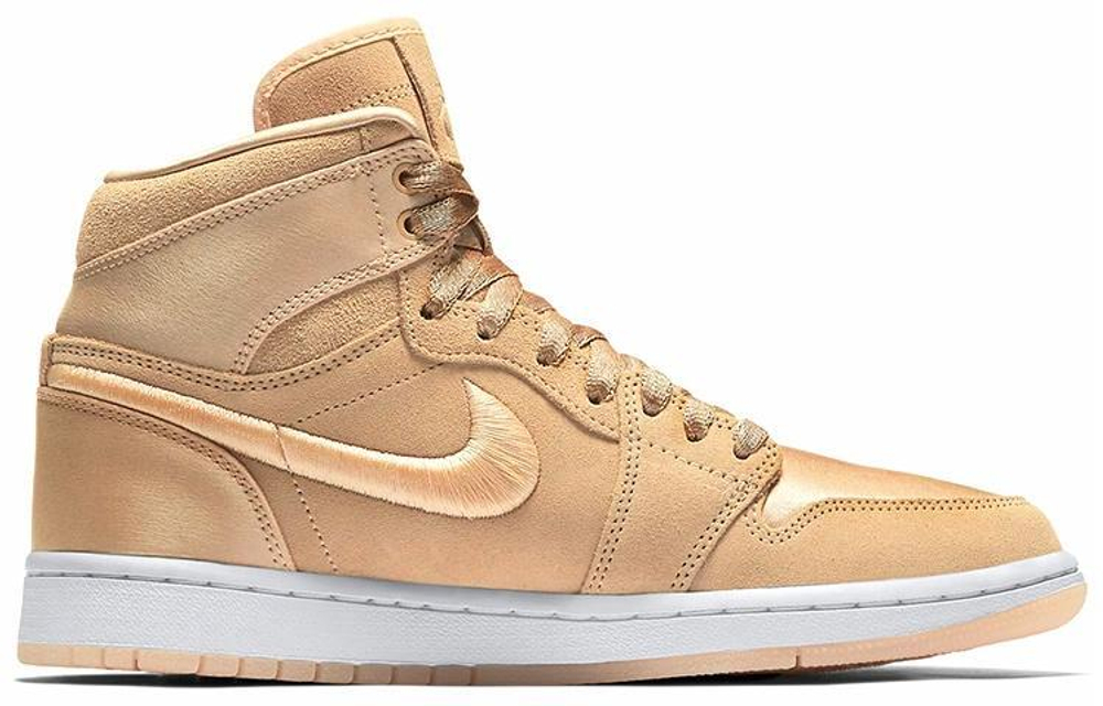 Кроссовки Jordan Air Jordan 1 Retro High Season Of Her Ice Peach (Женская размерная сетка)