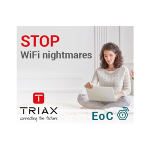 Решение по организации Ethernet по коаксиальному кабелю + WIFI от TRIAX