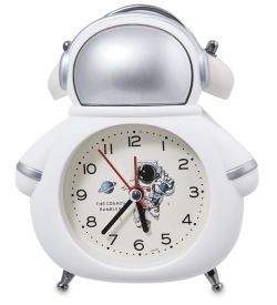 GAEM Art CL-69/1 Будильник «Космонавт» серебристый