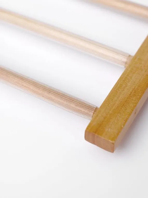 Вешалка для юбок и брюк многоуровневая Доляна, 4 перекладины, 39×34 см, сорт В