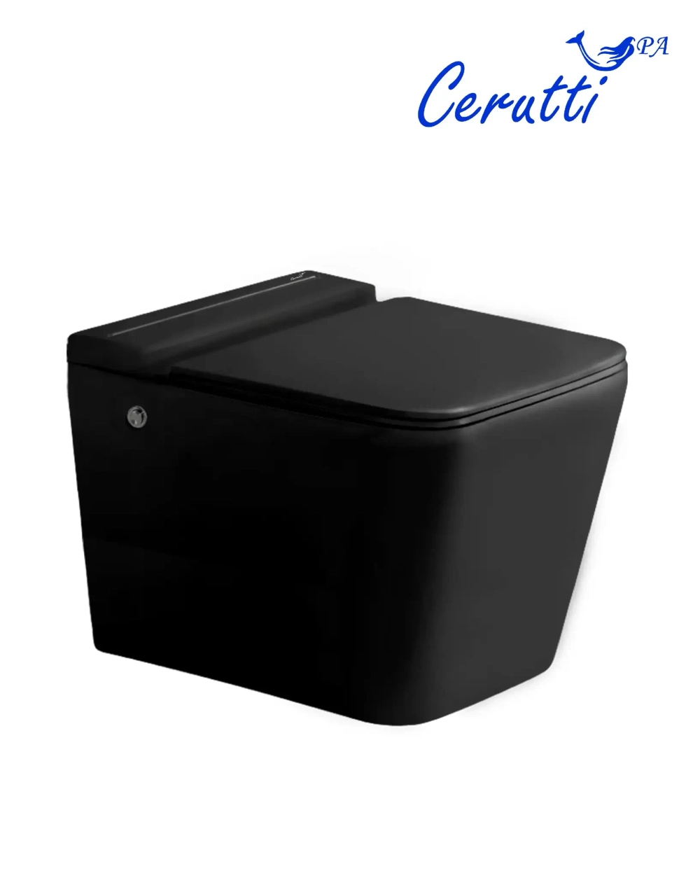 Унитаз MAIELLA Aria Pulse MB подвесной с функцией импульсного смыва, безободковый Ceruttispa CT10192 (590х360х385)
