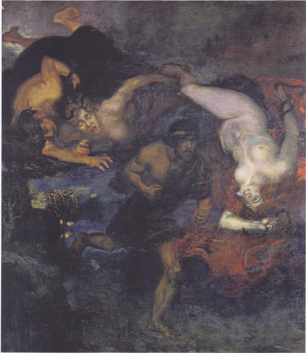 Franz von Stuck (1863-1928) - эротическое искусство немецкого художника Франца фон Штука. 16+