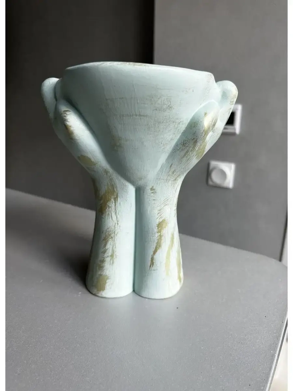 Кашпо-Ваза интерьерная для суккулентов