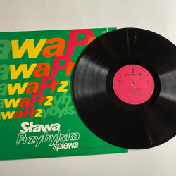 Винтажная виниловая пластинка LP Slawa Przybylska Слава Пшибыльская, Sings Hits (Польша 1973)