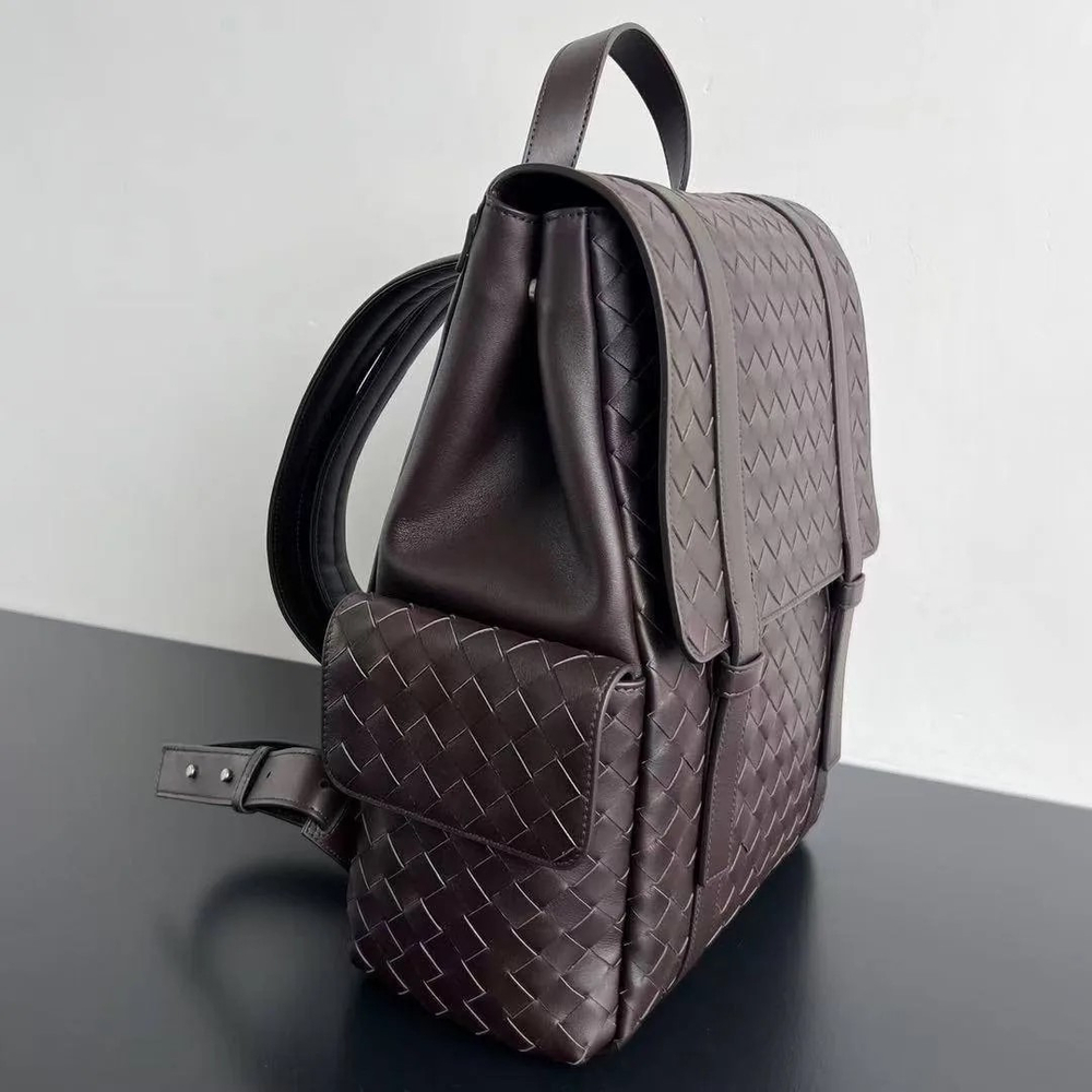 Коричневый рюкзак Bottega Veneta