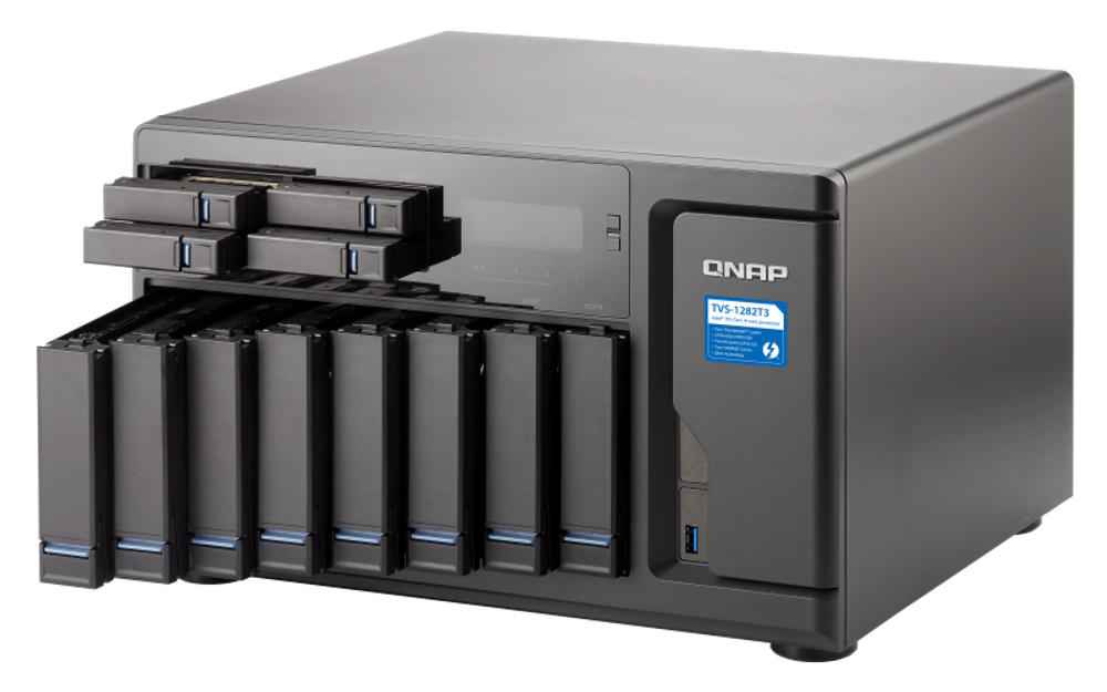 Сетевой RAID-накопитель  QNAP TVS-1282T3-i7-64G