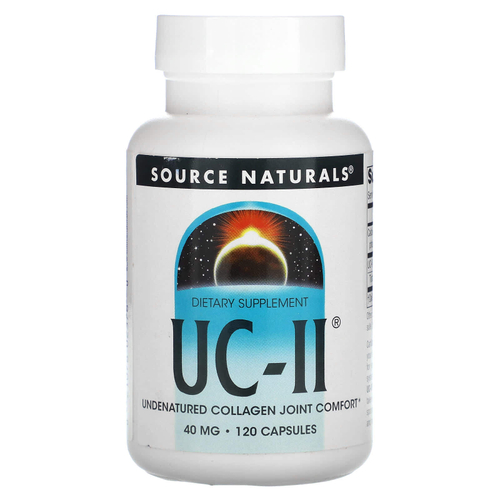 Source Naturals, UC-II, 120 капсул