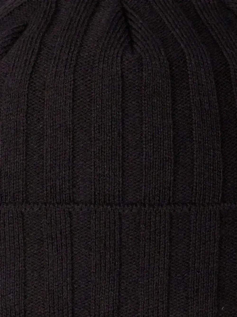 Шапка бини зимняя вязаная