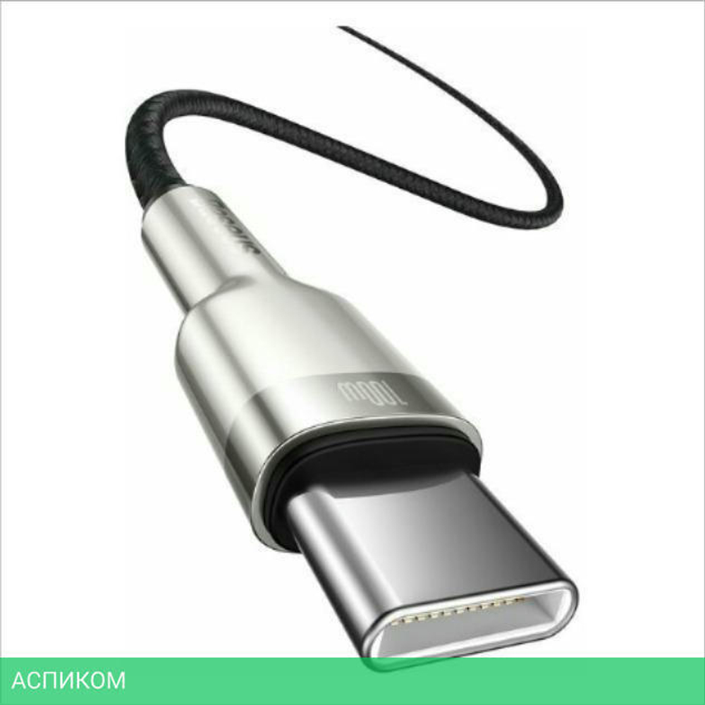 Кабель Baseus Cafule 1m Black (CATJK-C01)