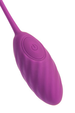 Виброяйцо A-Toys Purr, силикон, фиолетовый, 18 см