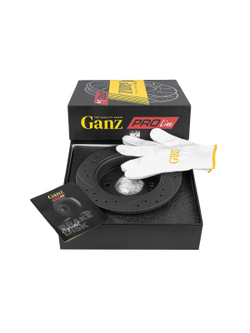 Диск тормозной задний перфорированный PRO-LINE с покрытием комплект HYUNDAI I10/KIA PICANTO I/II /D=234MM GANZ GIJ10113S