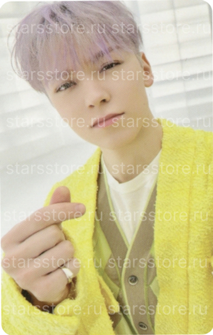 Фотокарта Vernon SEVENTEEN TOUR FOLLOW TO SEOUL Trading Card Set